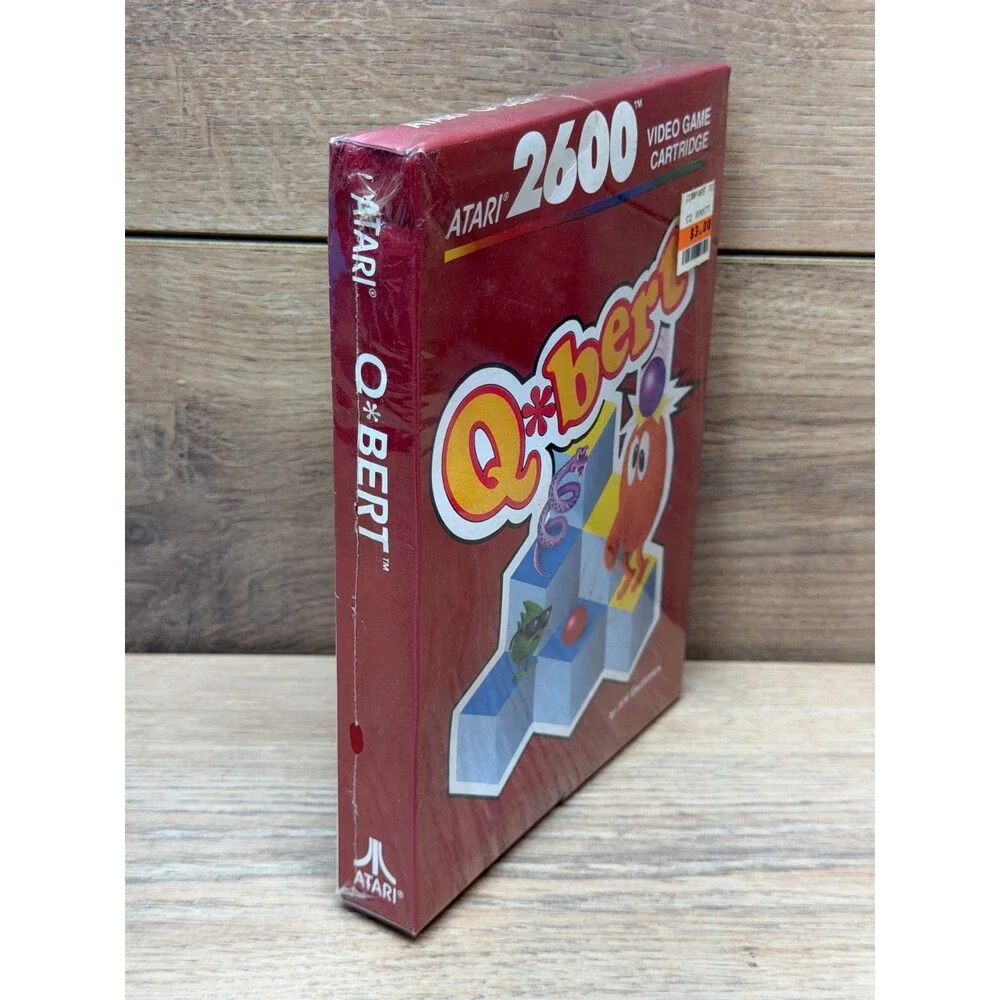 Qbert (Atari 2600, 1988) New Factory Sealed!